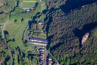Friedrichsfelsen in Lug in the state Rhineland-Palatinate, Germany