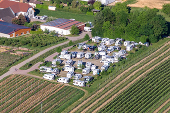 Motorhome parking space in Dierbach in the state Rhineland-Palatinate, Germany