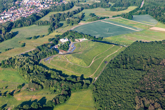 Landfill in Berg in the state Rhineland-Palatinate, Germany