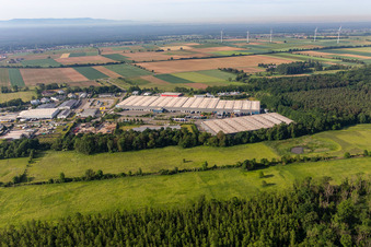 MAGNA Exteriors GmbH - MLC Kandel in the Horst industrial park in Minderslachen in the district Minderslachen in Kandel in the state Rhineland-Palatinate, Germany