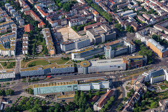 Check-in Center PSD Bank Karlsruhe-Neustadt eG, LBBW Landesbank Baden-Württemberg (Karlsruhe) in the district Südstadt in Karlsruhe in the state Baden-Wuerttemberg, Germany