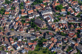 Parish Office of St. Cyriak in Malsch in the state Baden-Wuerttemberg, Germany