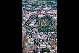 Residence Palace Rastatt in Rastatt in the state Baden-Wuerttemberg, Germany