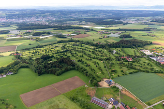 Golf course Ravensburg in the district Schmalegg in Ravensburg in the state Baden-Wuerttemberg, Germany