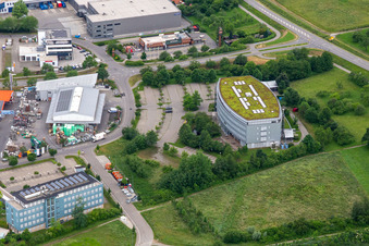 Conti TEMIC microelectronic GmbH in the district Möggenweiler in Markdorf in the state Baden-Wuerttemberg, Germany