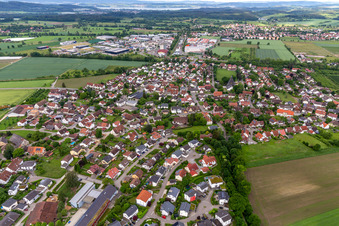 Mimmenhausen industrial area in the district Neufrach in Salem in the state Baden-Wuerttemberg, Germany
