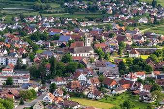 Church in Frickingen in the state Baden-Wuerttemberg, Germany
