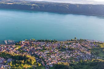 Sipplingen in the state Baden-Wuerttemberg, Germany out of the air