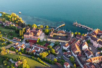 State Winery Meersburg, Droste-Hülshoff-Gymnasium Meersburg in Meersburg in the state Baden-Wuerttemberg, Germany