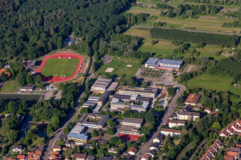 IGS new building in Kandel in the state Rhineland-Palatinate, Germany