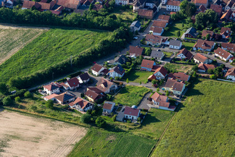 Knittelsheimer Way in Herxheimweyher in the state Rhineland-Palatinate, Germany