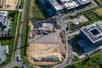 New building Carl-Benzstr in Rülzheim in the state Rhineland-Palatinate, Germany
