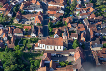 Parish Church of St. Michael in Rheinzabern in the state Rhineland-Palatinate, Germany
