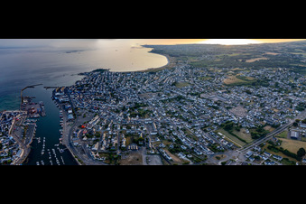 Guilvinec in the state Finistere, France