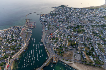 Port du Guilvinec-Treffiagat viewn from the air