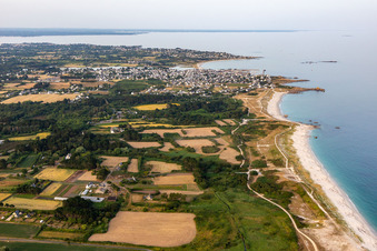 Skividen Beach in Treffiagat in the state Finistere, France