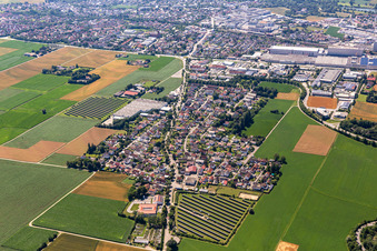 District Salitersheim in Dingolfing in the state Bavaria, Germany