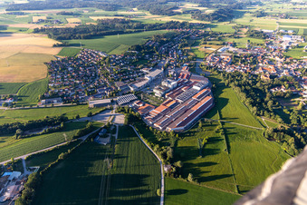 Oblique view of Arnstorf in the state Bavaria, Germany