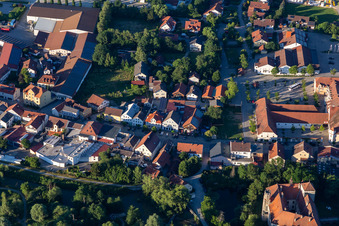 Arnstorf in the state Bavaria, Germany out of the air