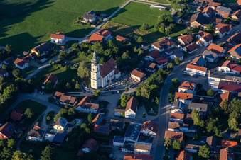 Church of the Assumption of Mary in Mariakirchen in the district Mariakirchen in Arnstorf in the state Bavaria, Germany