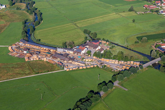 Sawmill Franz Steiner eK in Gerzen in the state Bavaria, Germany