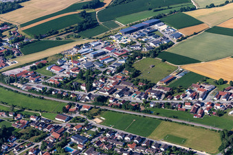 Gewerbestr in the district Prinkofen in Ergoldsbach in the state Bavaria, Germany