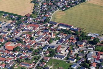 Parish Church of St. Martin in Dornwang in the district Dornwang in Moosthenning in the state Bavaria, Germany