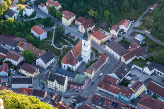 Parish Church of St. Peter in the district Hungersdorf in Wörth an der Donau in the state Bavaria, Germany