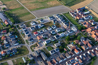 New development area Im Sandblatt in Hatzenbühl in the state Rhineland-Palatinate, Germany