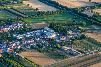 Neustadter Straße in Lingenfeld in the state Rhineland-Palatinate, Germany