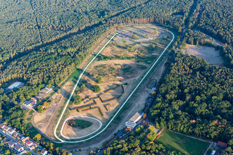 Race track of the Palatinate Racing Club Haßloch eV in Haßloch in the state Rhineland-Palatinate, Germany