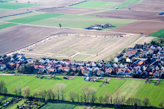 New development area Am Höhenweg in Kandel in the state Rhineland-Palatinate, Germany