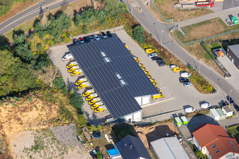 DHL Distribution Center Im Wernersgrund 2 in Bad Bergzabern in the state Rhineland-Palatinate, Germany