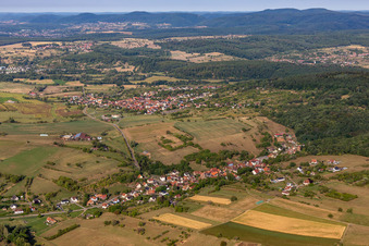 Mitschdorf in Gœrsdorf in the state Bas-Rhin, France