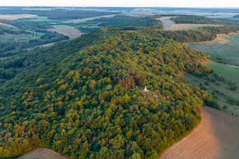 Mary Statue in Poissons in the state Haute Marne, France