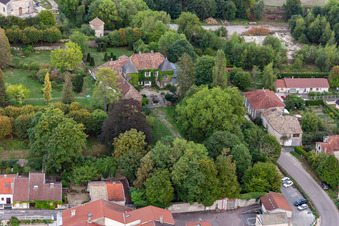 Noncourt-sur-le-Rongeant in the state Haute Marne, France out of the air