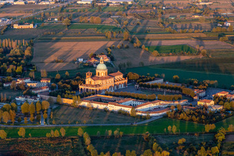 Aerial view of Santa Maria del Fonte Sanctuary
