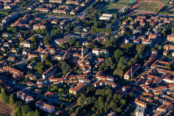 Church of St. Peter and Paul in Gessate in the state Lombardy, Italy