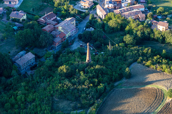 Antique cement kiln in Scandiano in the state Reggio Emilia, Italy