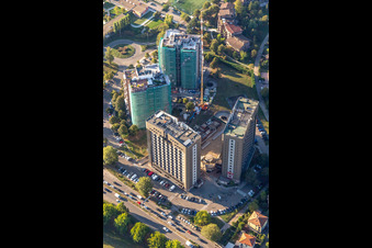Modena in the state Modena, Italy from above