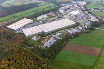 Zufall Logistic in the district Minderslachen in Kandel in the state Rhineland-Palatinate, Germany