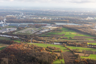 Planned expansion area of Daimler-Trucks AG in Wörth am Rhein in the state Rhineland-Palatinate, Germany