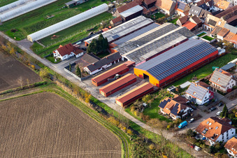 At Otterbach in Neupotz in the state Rhineland-Palatinate, Germany