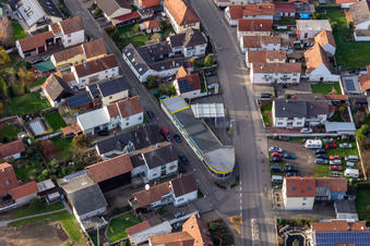 Burger gas station# in Neupotz in the state Rhineland-Palatinate, Germany