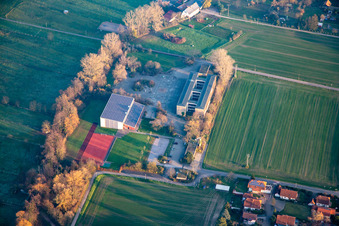 Klingbach School in the district Ingenheim in Billigheim-Ingenheim in the state Rhineland-Palatinate, Germany