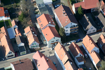 Main Street Bicycle Bell in Kandel in the state Rhineland-Palatinate, Germany
