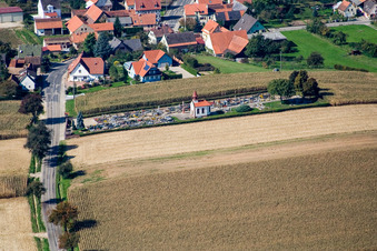 Drone recording of Salmbach in the state Bas-Rhin, France