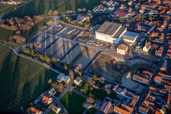 New development area development Friedhofstr in Böchingen in the state Rhineland-Palatinate, Germany