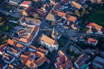 Catholic Parish Church of St. Barbara in Hainfeld in the state Rhineland-Palatinate, Germany