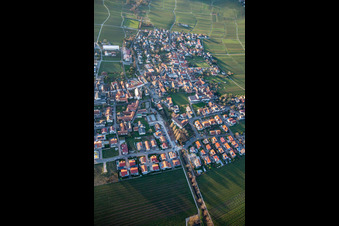 From the east in Hainfeld in the state Rhineland-Palatinate, Germany